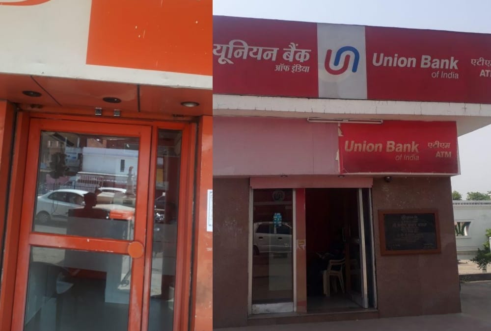 no cash in atms in lucknow.
