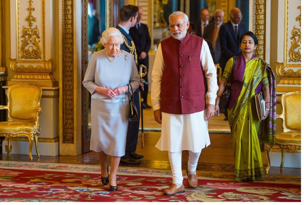 PM Narendra Modi expressed his condolences over Demise of British Royal Queen Elizabeth II