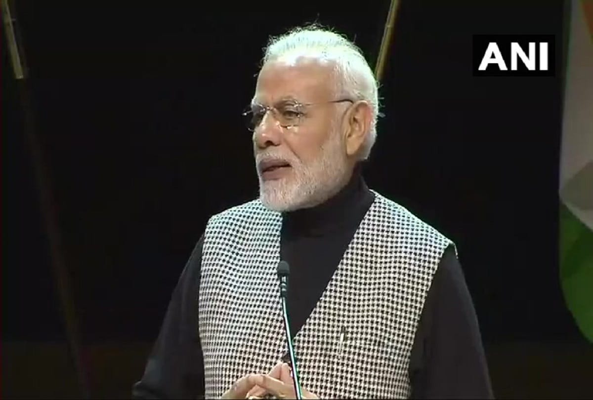 PM Modi & Swedish PM Stefan Löfven at Stockholm University in Sweden