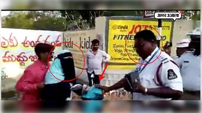 VIRAL VIDEO OF WOMAN WHO NOT FOLLOWED TRAFFIC RULES
