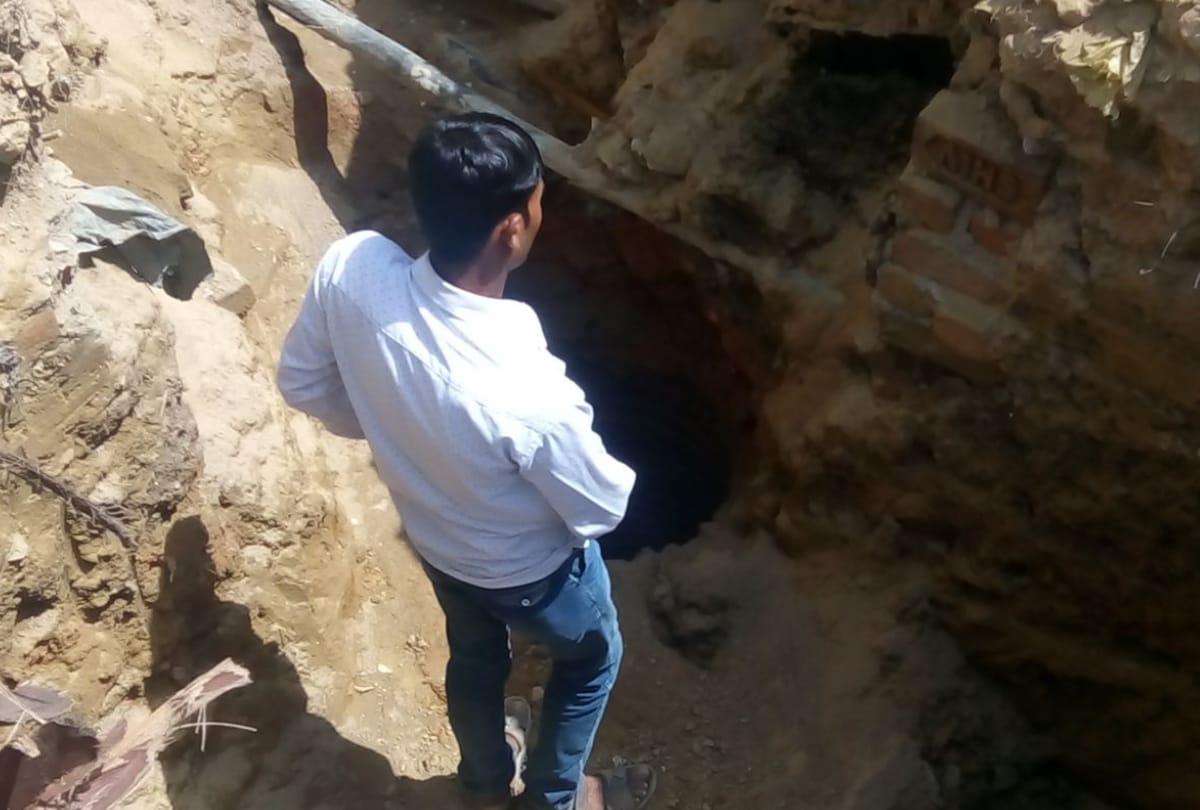 tunnel found in lokbhawan premises