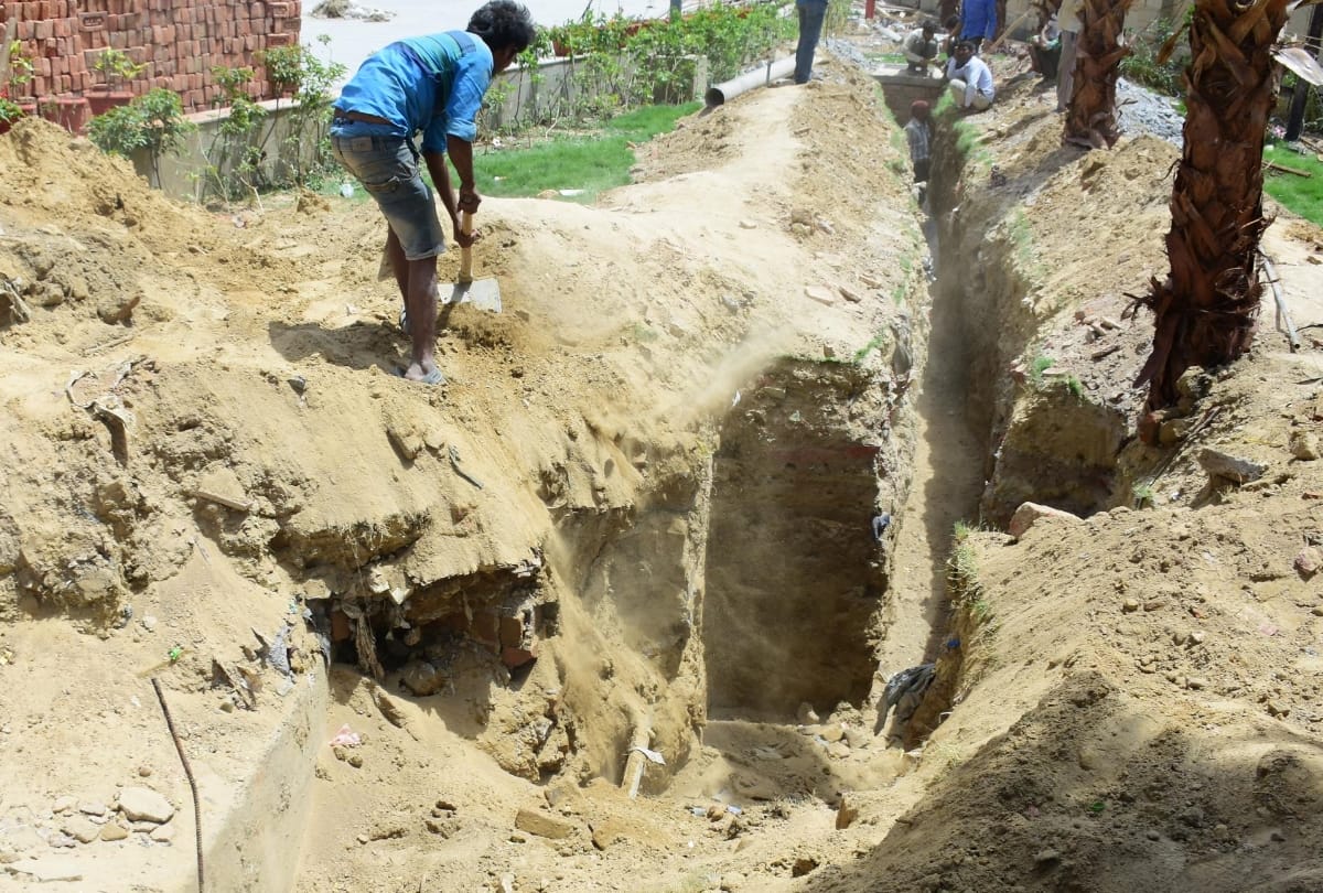 tunnel found in lokbhawan premises