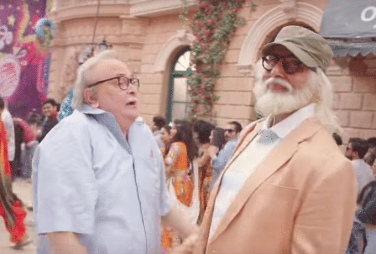 Amitabh Bachchan and Rishi Kapoor shared their selfie and tag karan johar