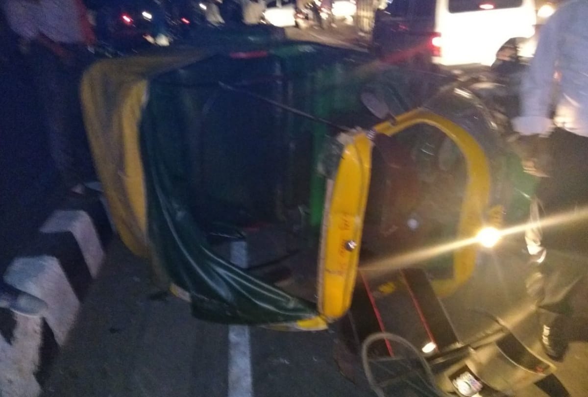 truck met with an accident in ring road