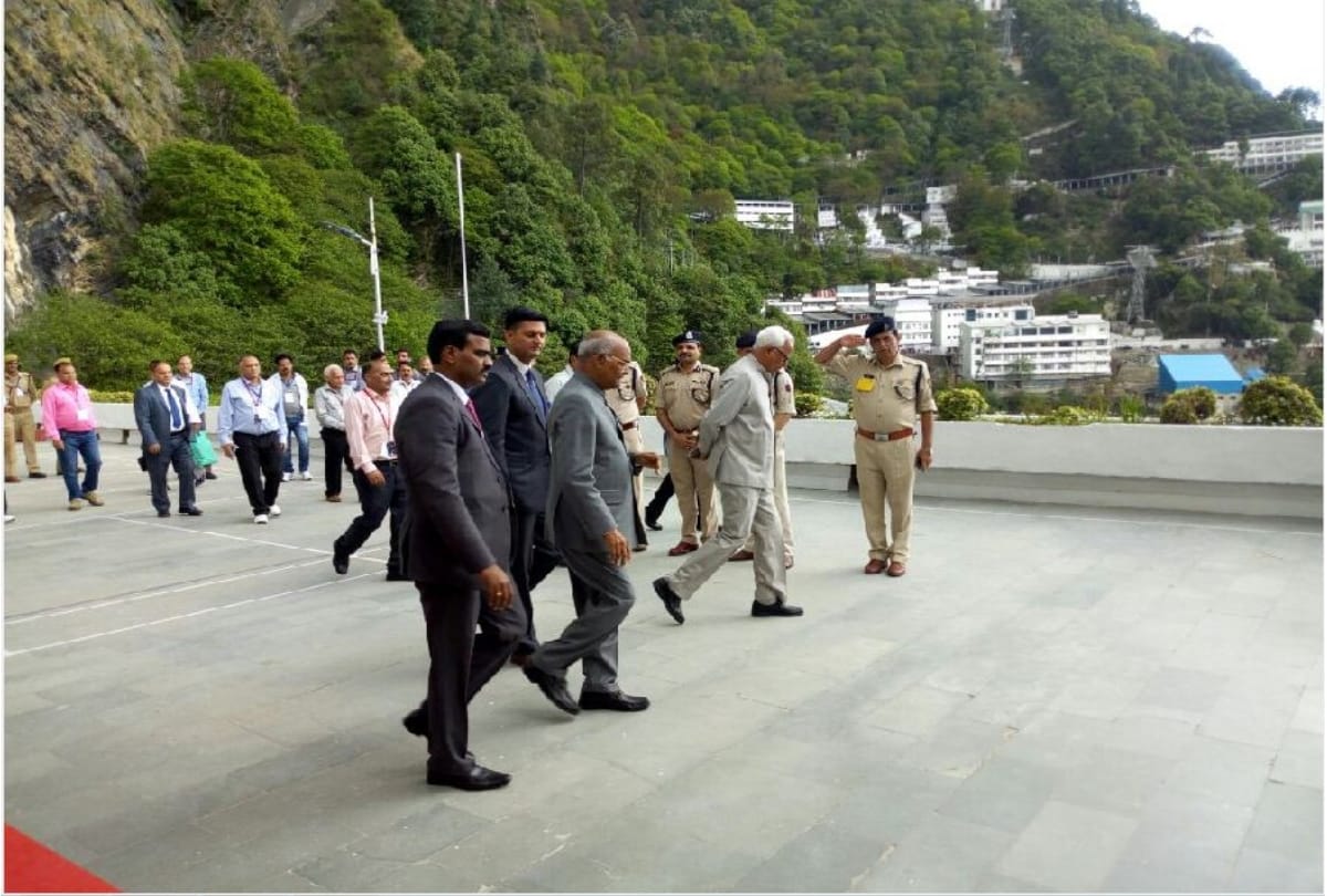 mata vaishno devi katra president ramnath kovind jammu and kashmir