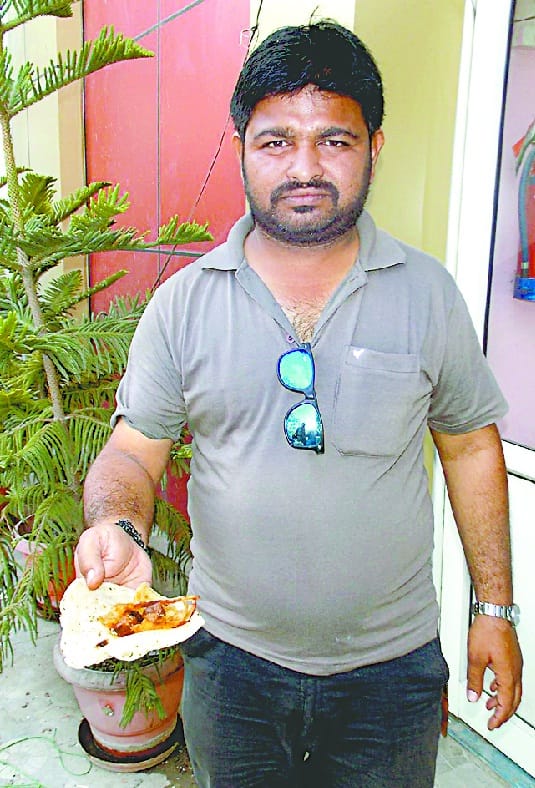 dead rat found in the Kadahi paneer
