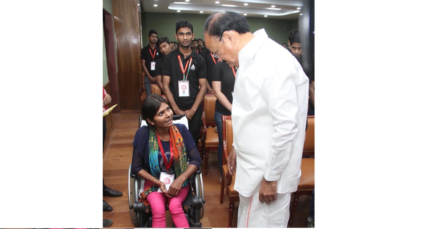 Atul Maheshwari Scholarship 2017: Successful Students get honoured from Vice President V. Naidu