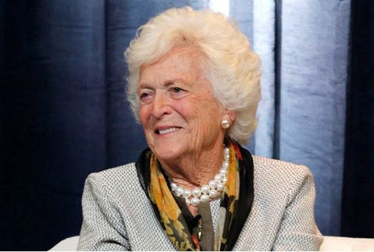Barbara Bush, the first American woman to die at 92 years of age