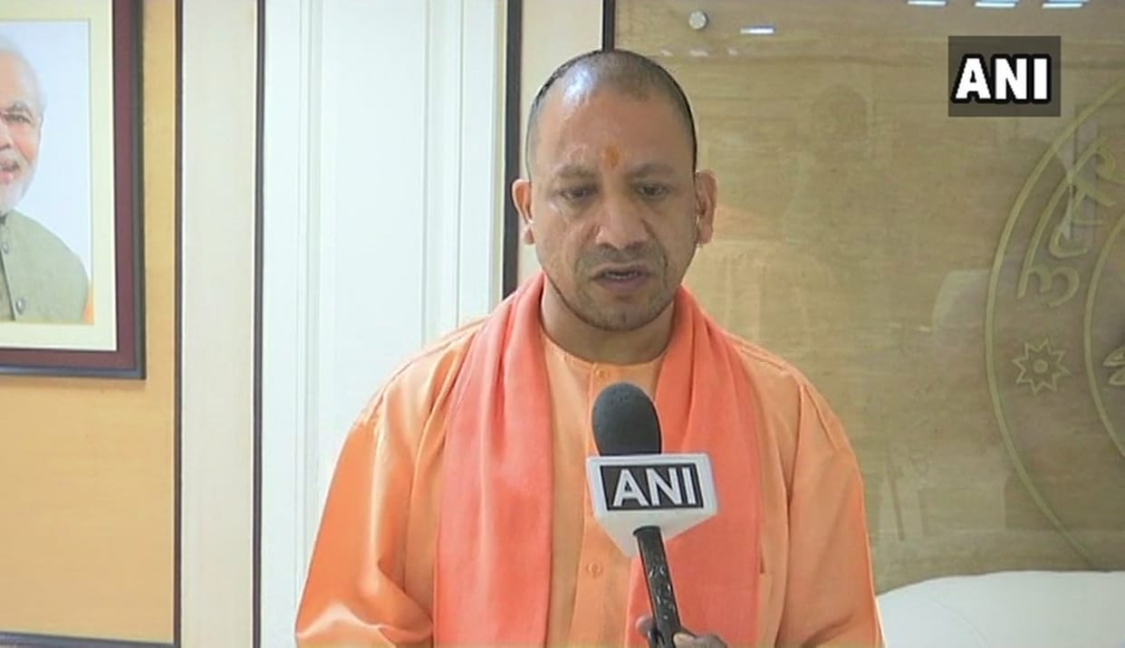  cm yogi and mahendra nath speak on four year government of pm modi