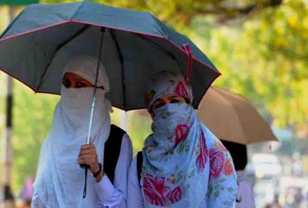 Eye allergies due to temperature rise