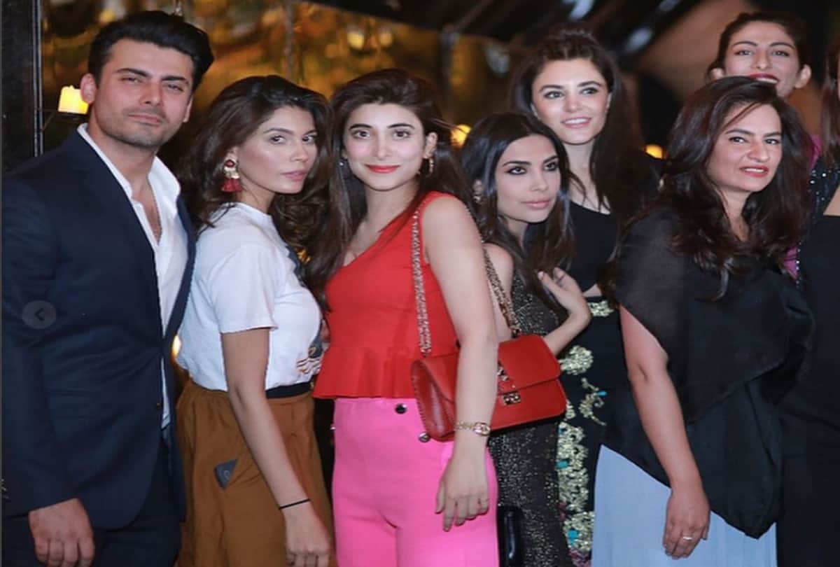 Fawad Khan wife Sadaf grand birthday bash kiss video viral