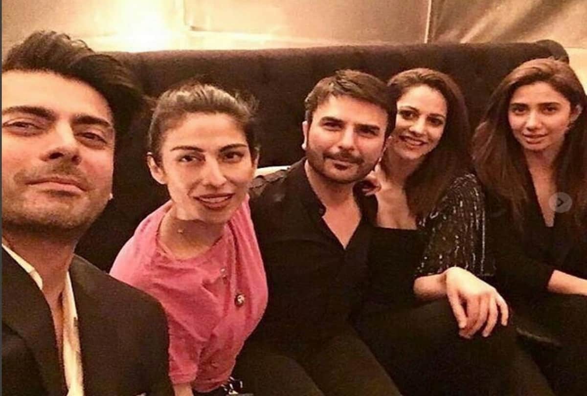 Fawad Khan wife Sadaf grand birthday bash kiss video viral