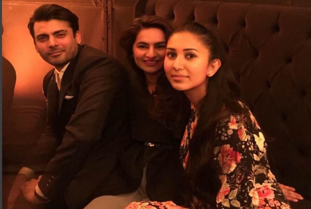 Fawad Khan wife Sadaf grand birthday bash kiss video viral