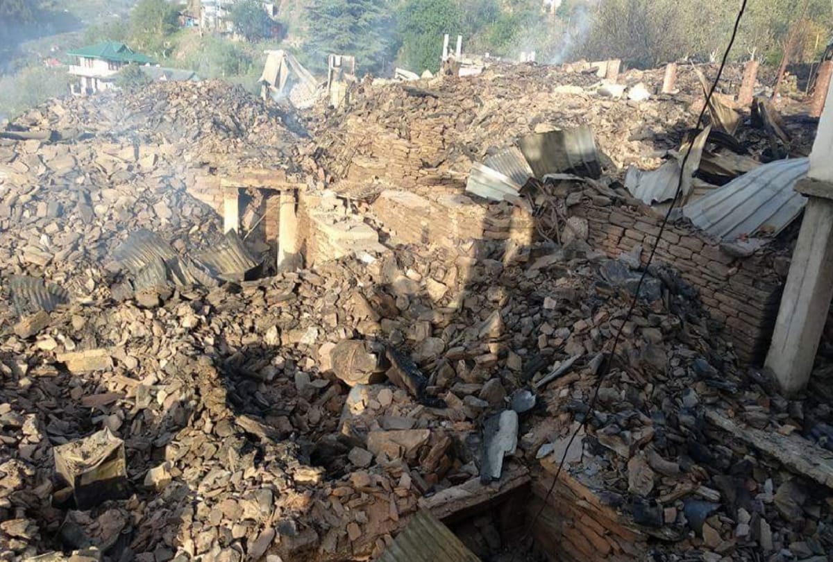 Kashani village fire case rohru shimla
