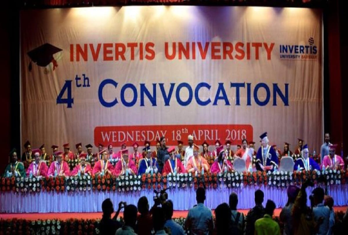 Fourth convocation function at invertis University