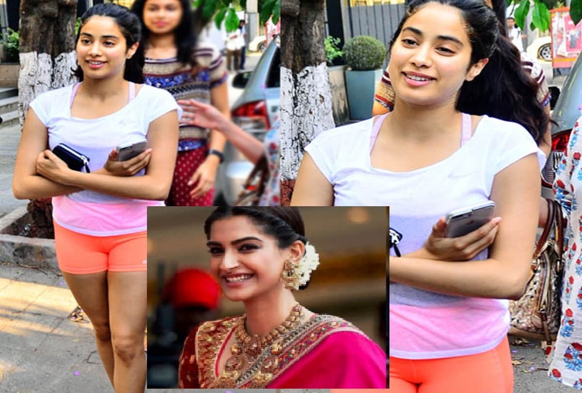 Janhvi Kapoor shopping for cousin Sonam Kapoor wedding or anything else