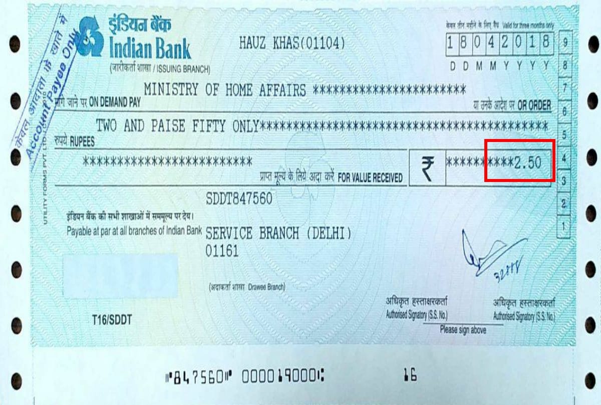 raghav chadha sends 2 rupee 50 paise draft to rajnath singh says returned my salary as advisor