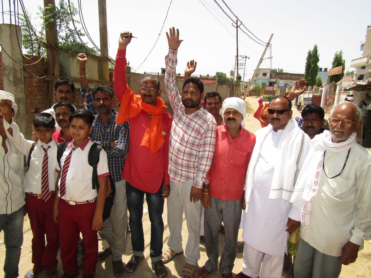Demand for road repair in sonbhadra