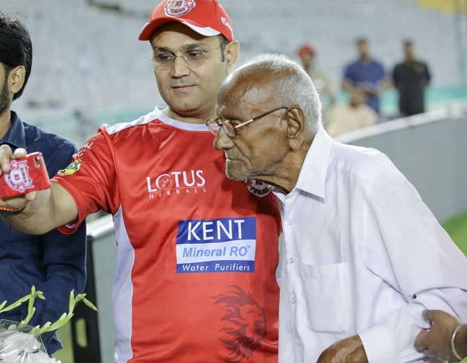chandigarh, virender sehwag jabra fan, IPL 2018, Sunrisers Hyderabad vs Kings xi Punjab