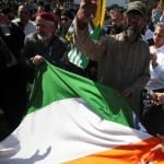 Indian flag in Parliament Square was pulled down torn and stamped in UK