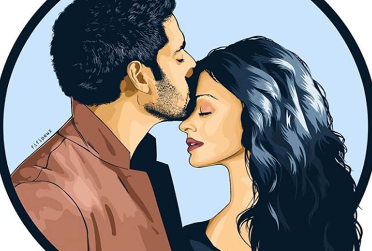 Happy Anniversary Abhishek and Aishwarya Abhishek Bachchan shares a beautiful painting of her 