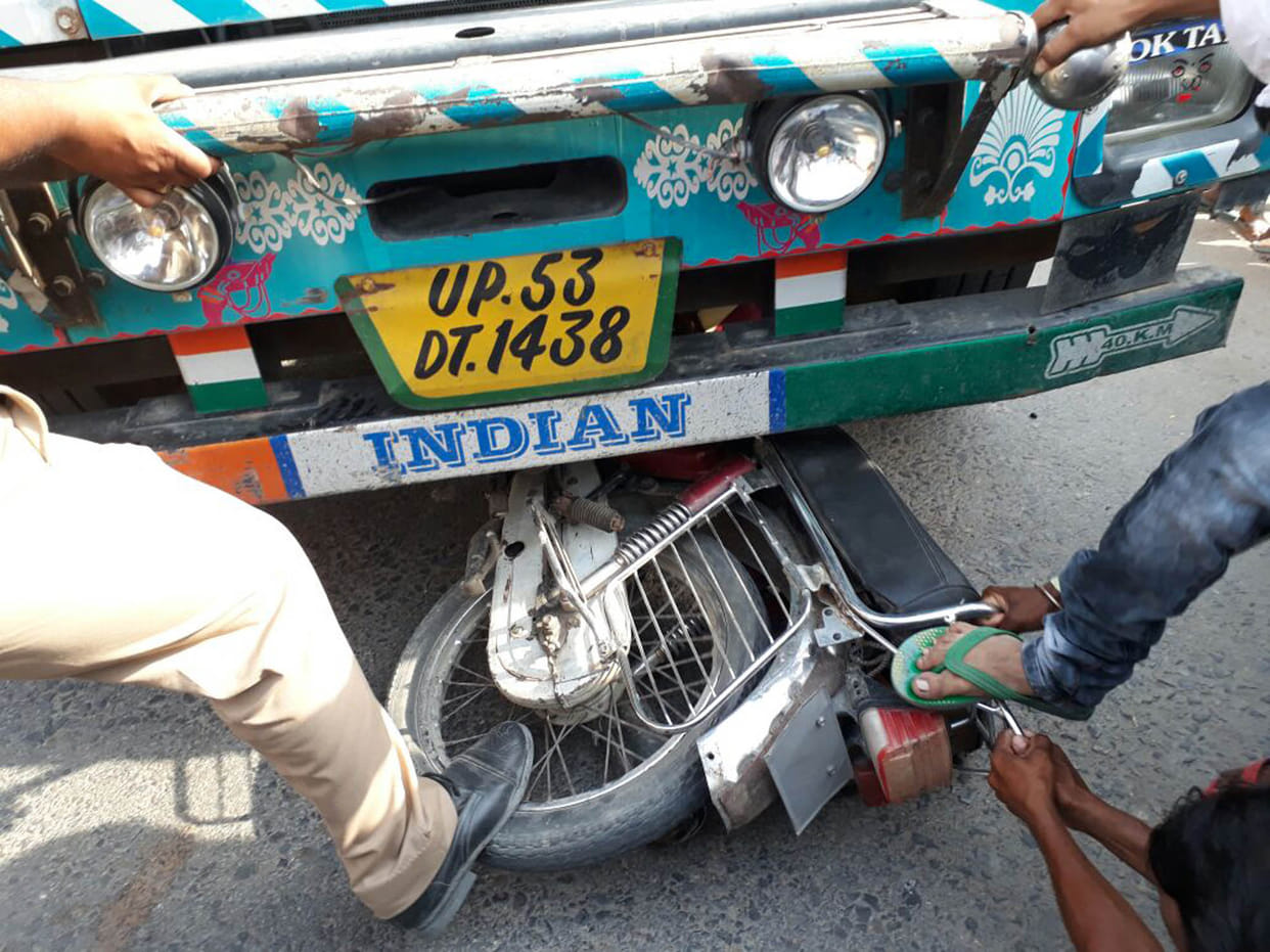 youth killed in collision with two bikes