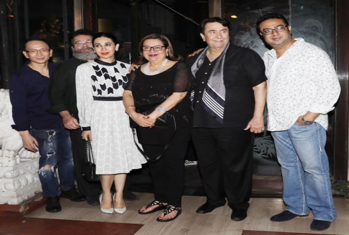 Photos Karisma Kareena Kapoor celebrate mom Babita birthday together