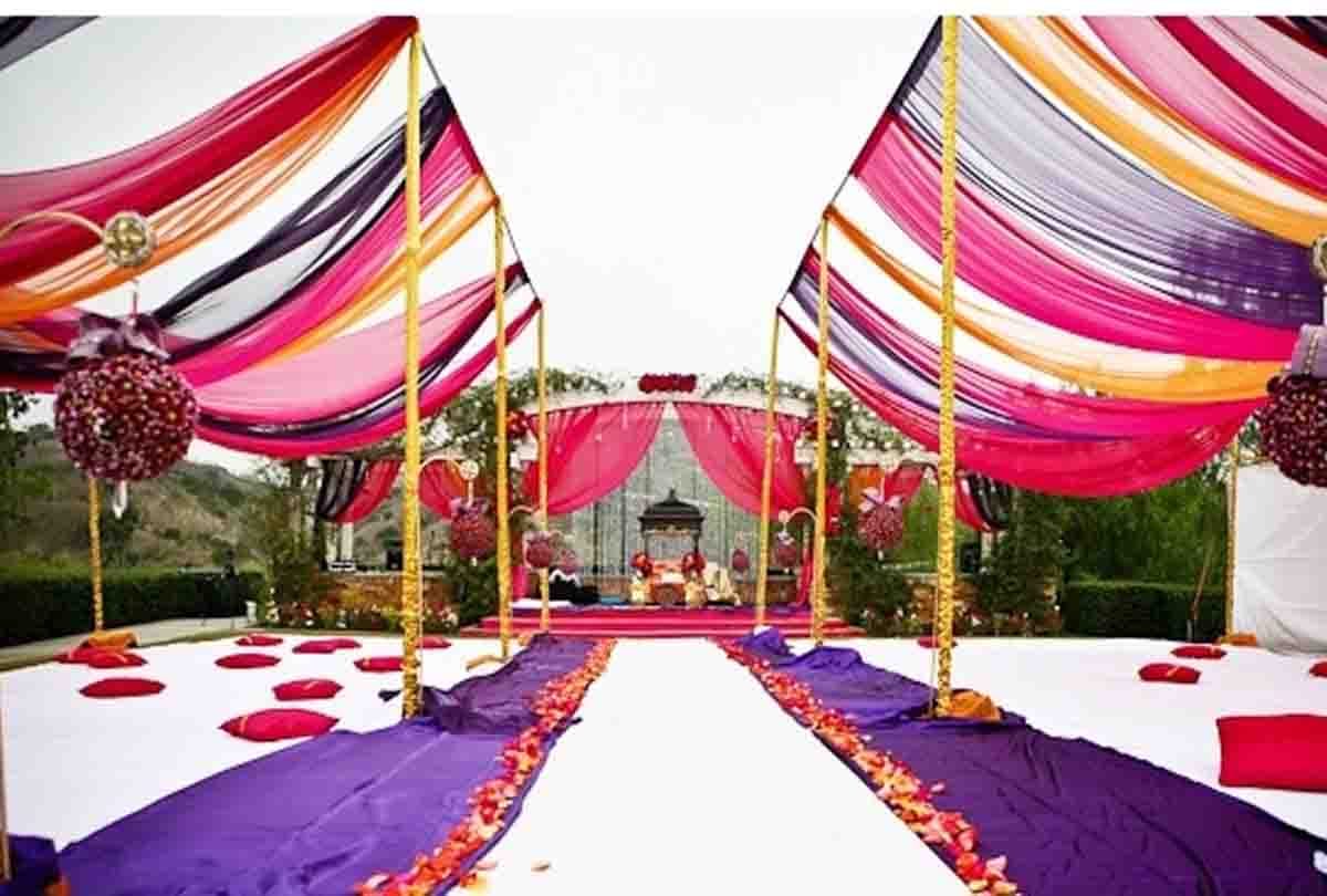 Bollywood Style Designer mandup in marriage function