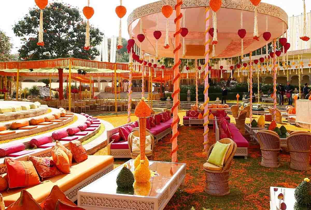 Bollywood Style Designer mandup in marriage function