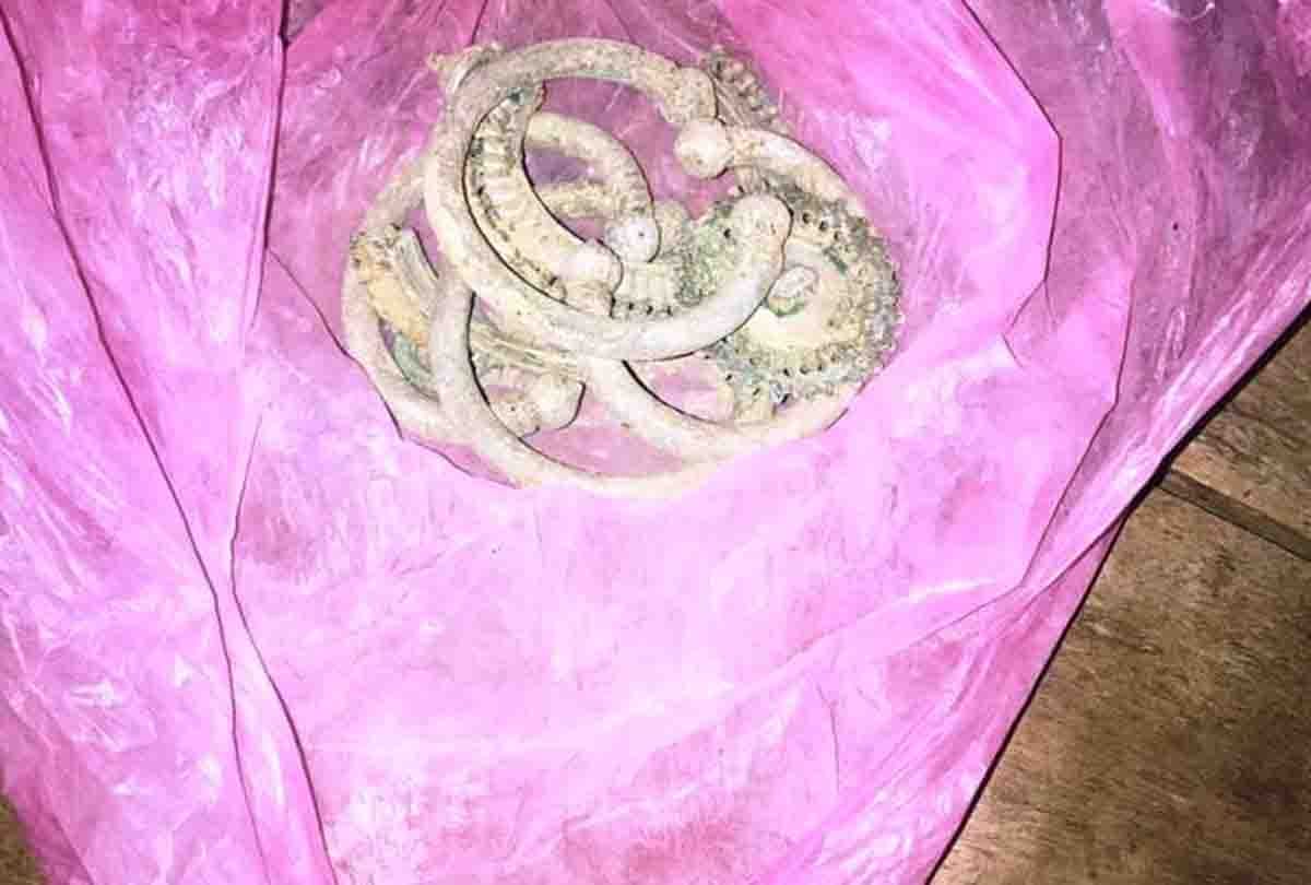 excavated laborers got treasure