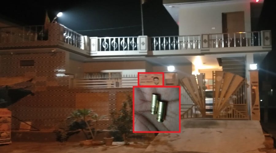 Attacked on BJP Mandal Mahamantri house at meerut, firing