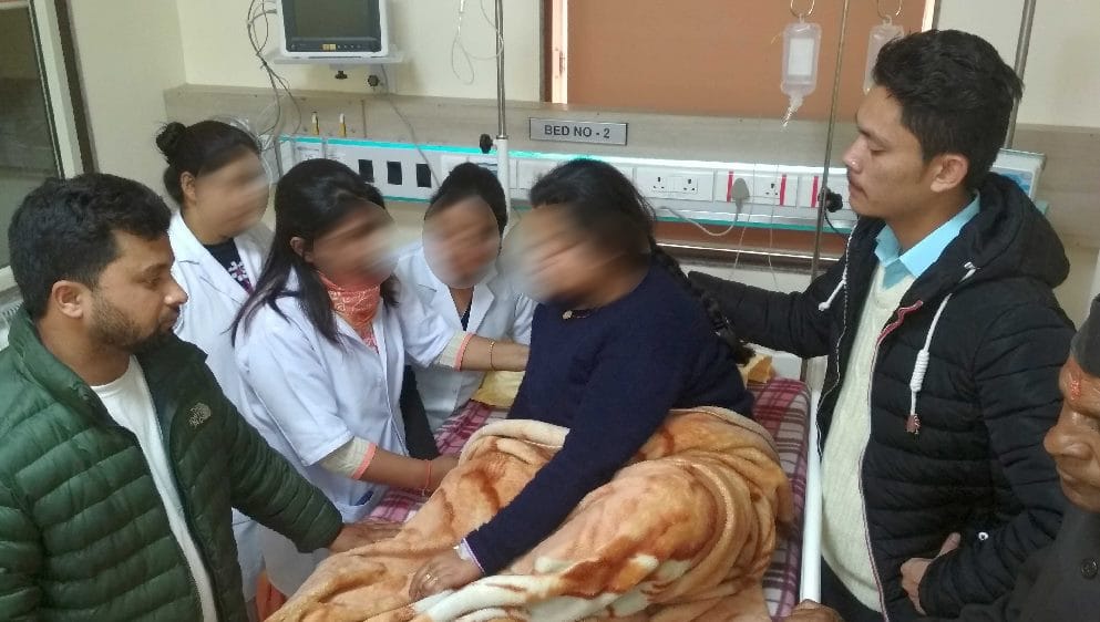 nurse suicide attempt due to medical officer
