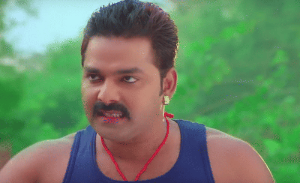 Pawan Singh starer bhojpuri film Wanted song Bin Biyahe Rajaj ho has been viral