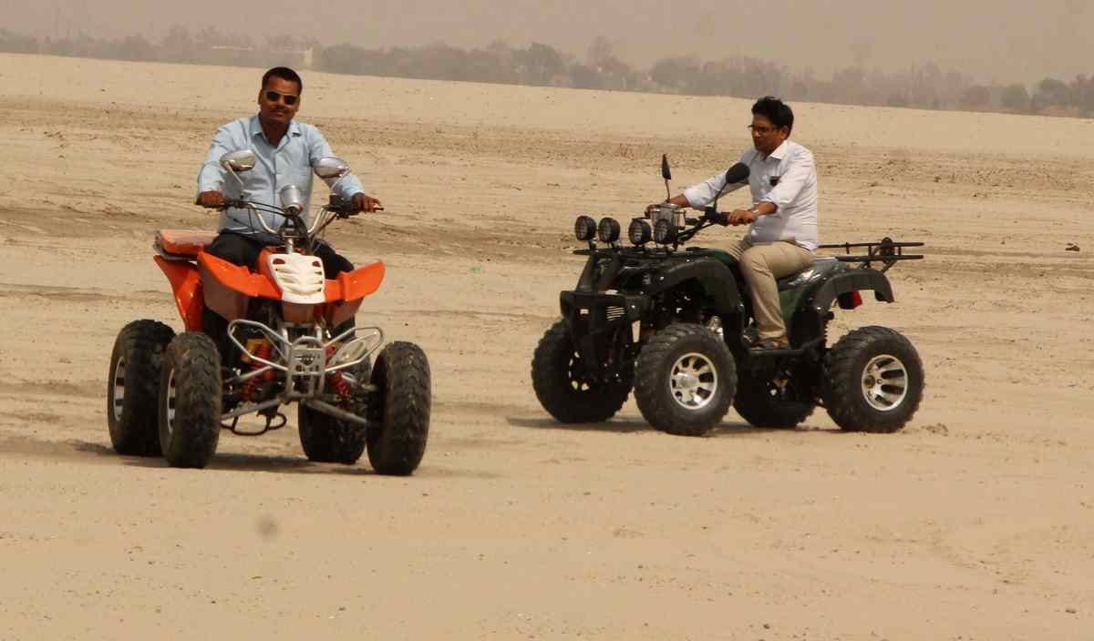 Water sports and adventure games start in varanasi