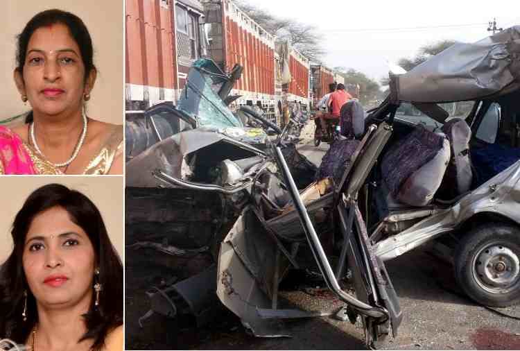 wedding barat accident in abohar, two lady killed