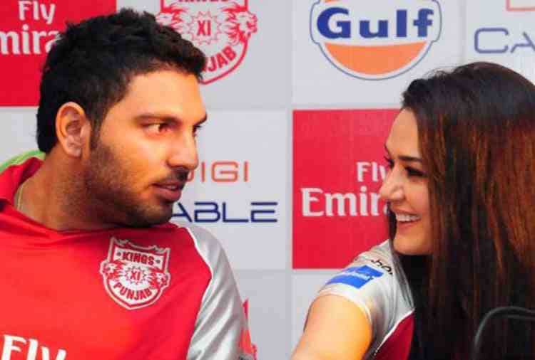 chandigarh, yuvraj singh dance on chris gayle sixeers, kings xi punjab, preity zinta