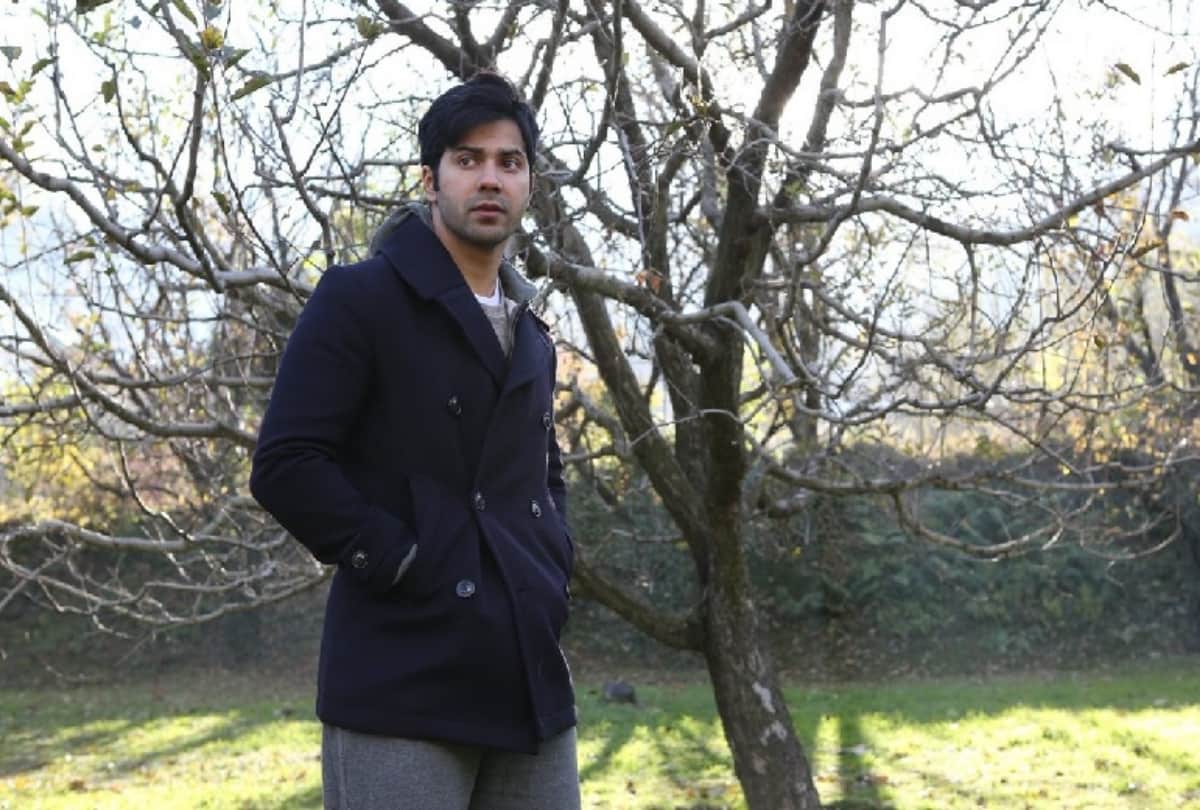 Varun Dhawan shoots a scene in minus three degree temperature