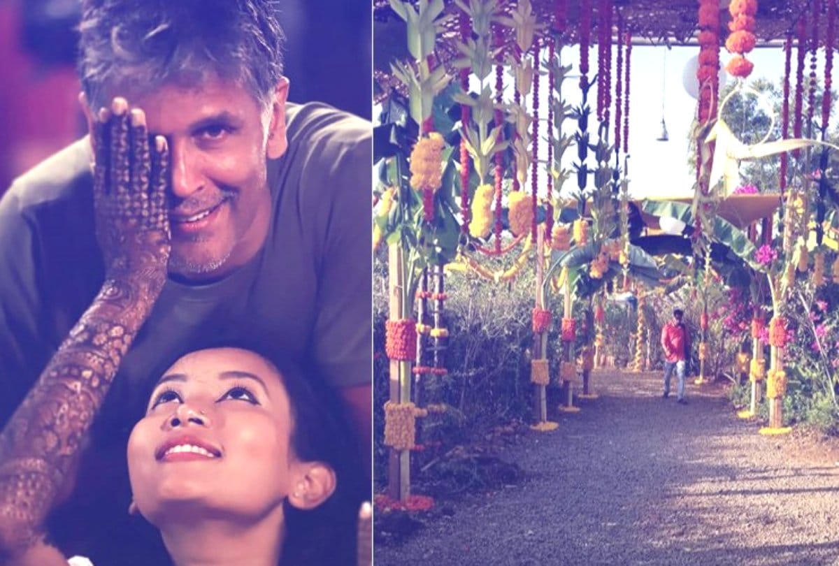 Milind Soman Ankita Konwar wedding album Here are all the inside pics 