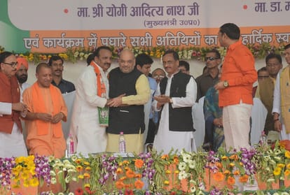 message of amit shah's rally in raebareli.