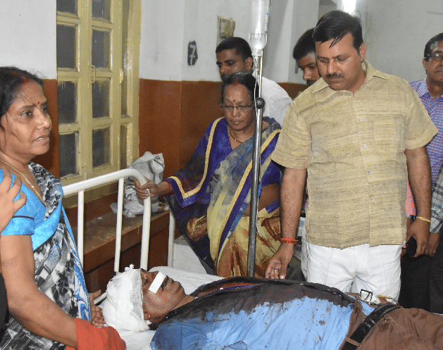 एडीओ पंचायत पर जानलेवा हमला, गंभीर