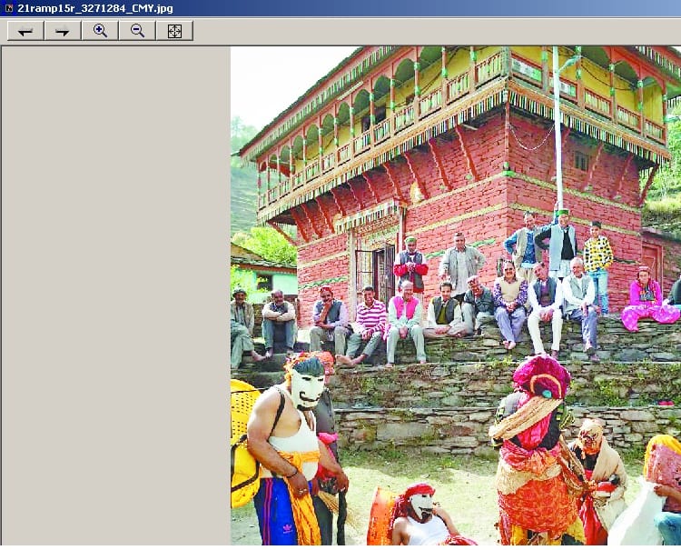 देलठ में ठिरशू मेले का समापन, देवता के साथ लोगों ने डाली नाटी