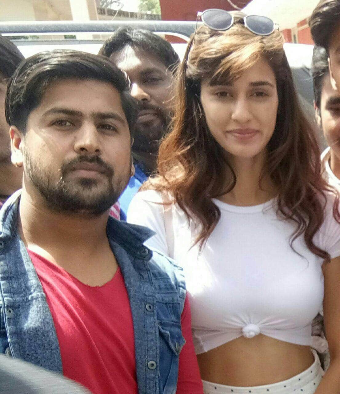 disha patani reaches soty 2 shooting spot fri dehradun