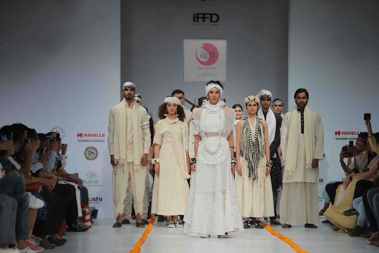 ramp walk in Protests against sexual violence against women and children 
