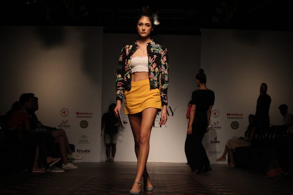 ramp walk in Protests against sexual violence against women and children 