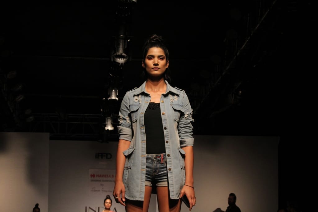 ramp walk in Protests against sexual violence against women and children 