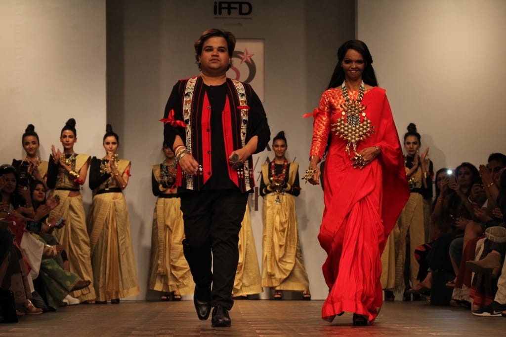 ramp walk in Protests against sexual violence against women and children 