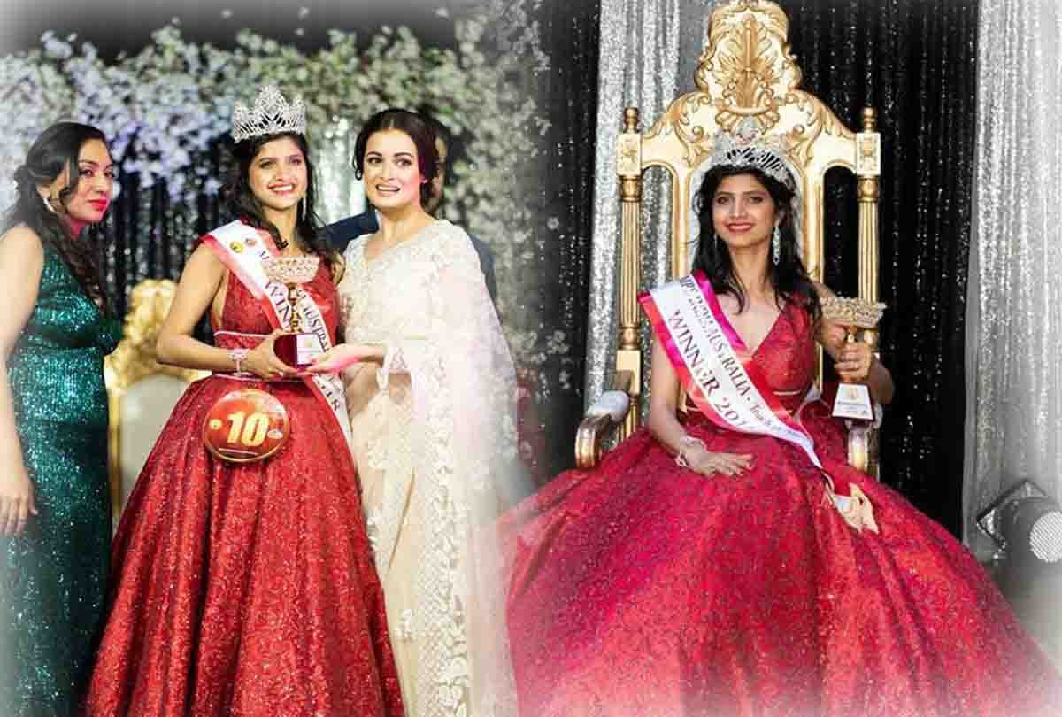 Nancy Arora won the Mrs India Australia 2018
