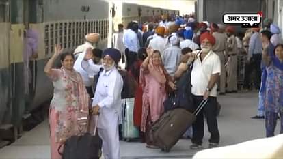 Sikh pilgrims return to India after Vaisakhi festival in Pakistan