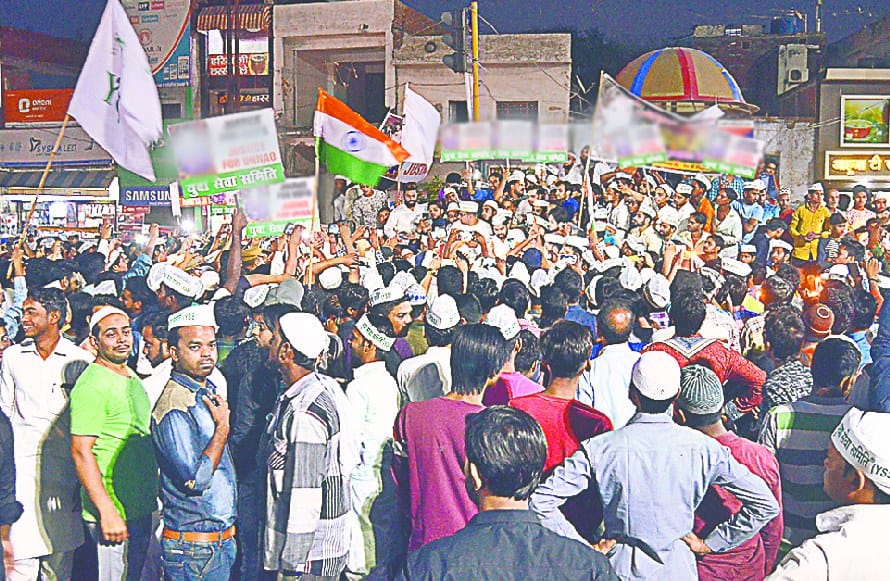 candle march nikaala, aaropio ko faasi kin maang