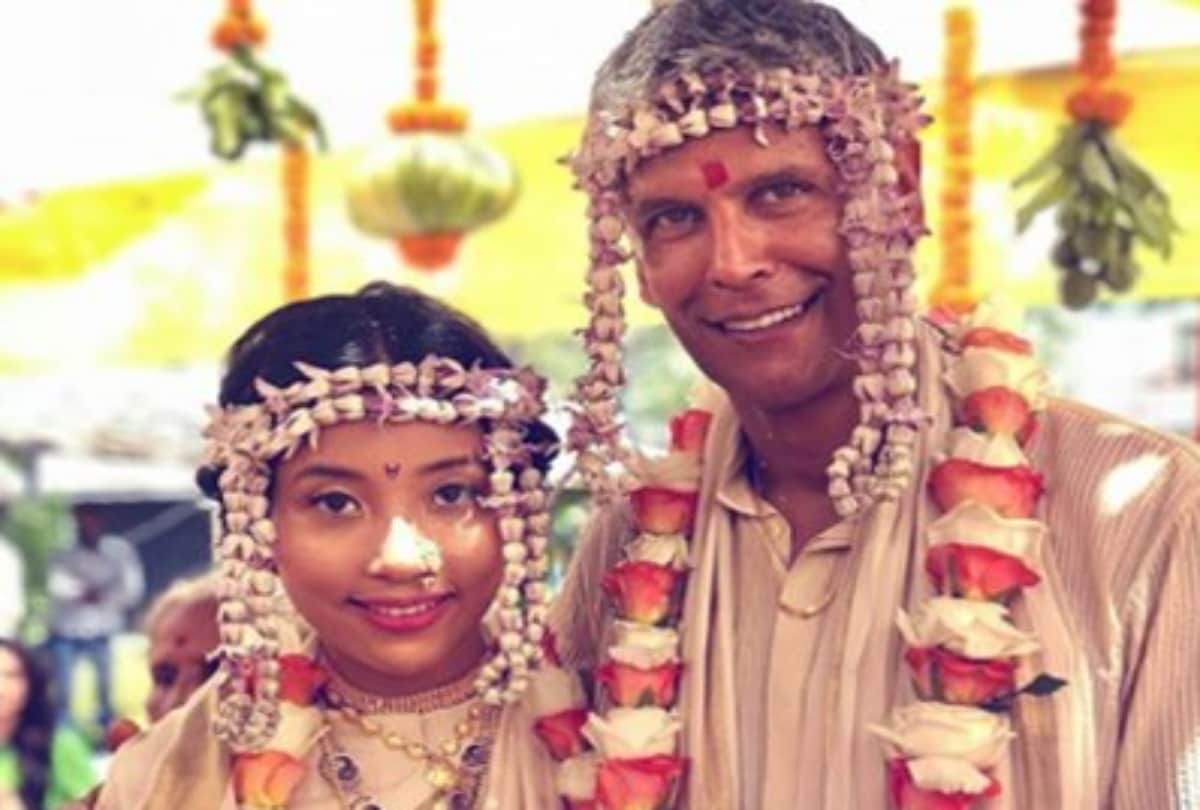 Milind Soman ties the knot with Ankita Konwar female fans crying
